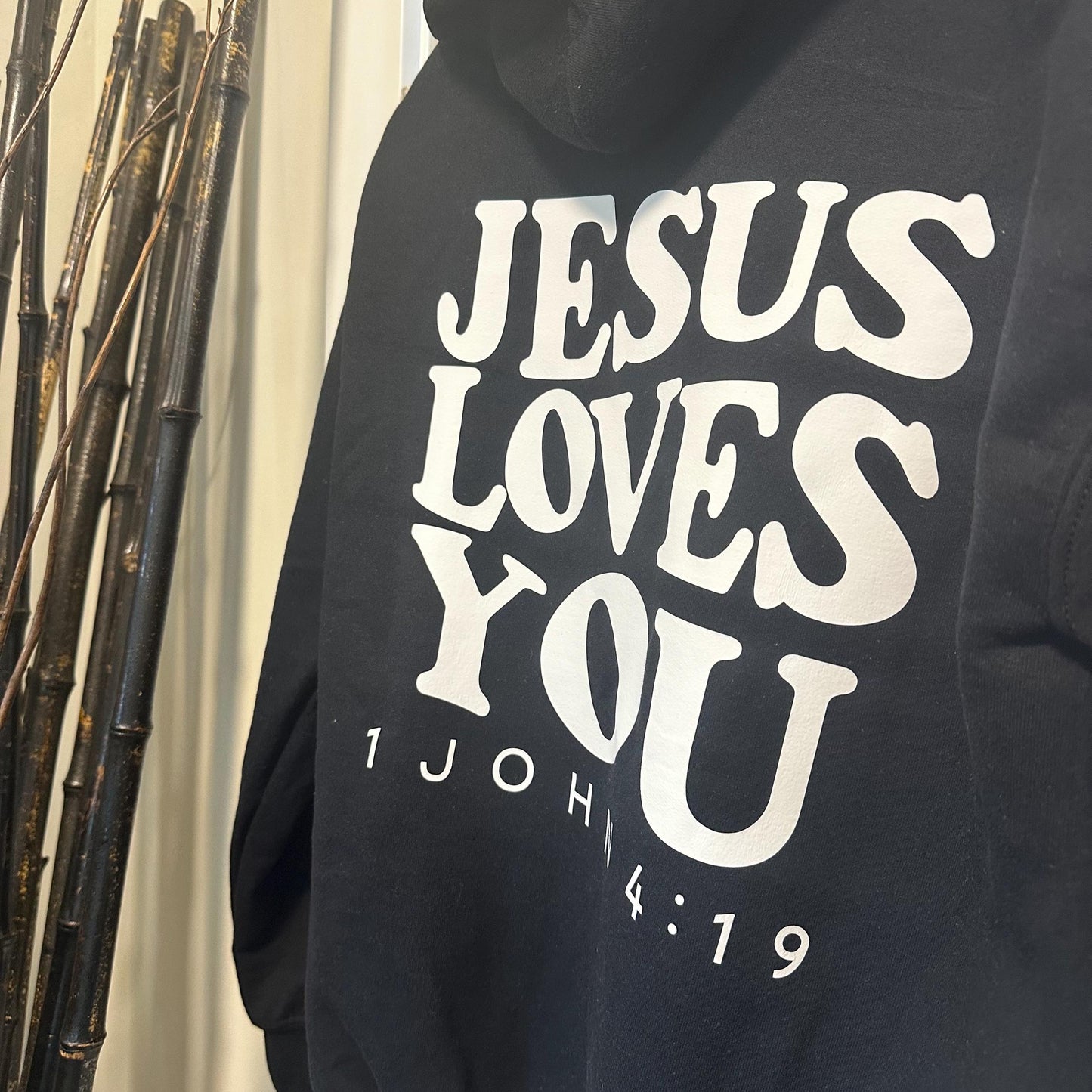 “Jesus Loves You" Hooded Sweatshirt