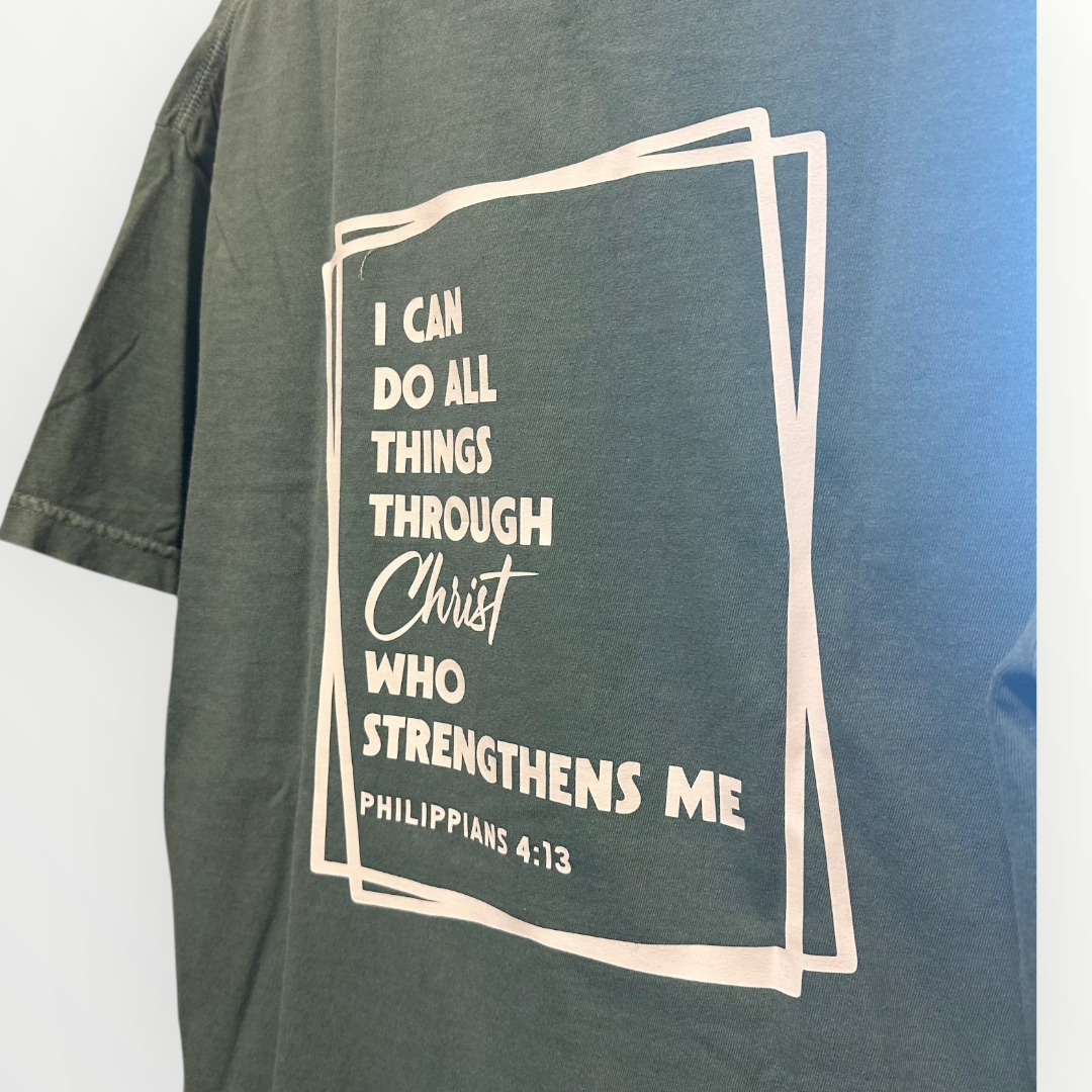 I can do all things through CHRIST