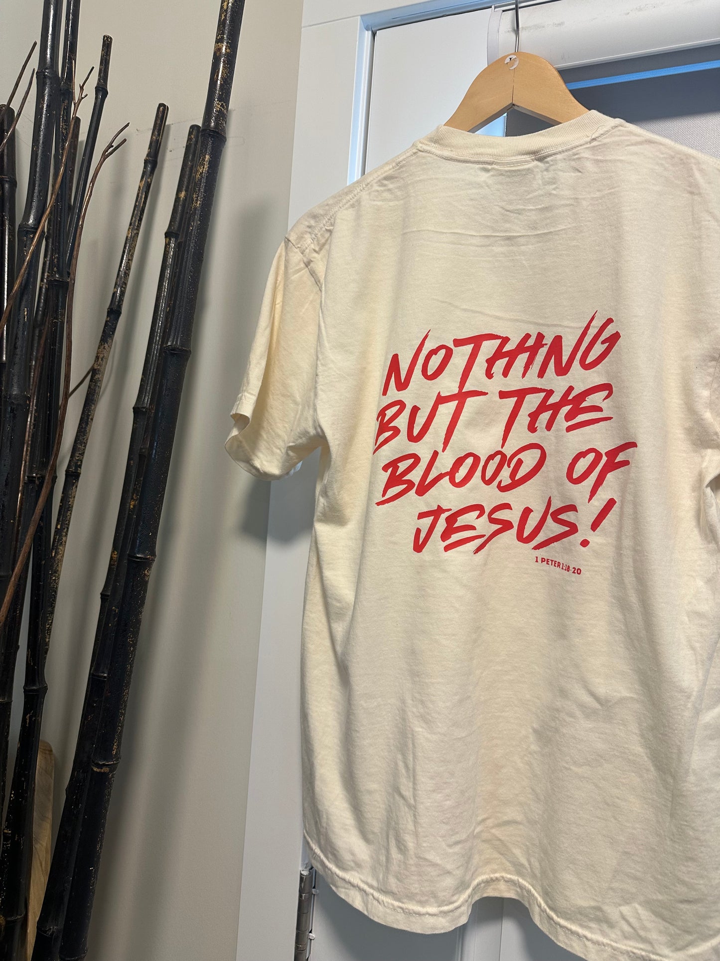 Nothing but the blood of Jesus
