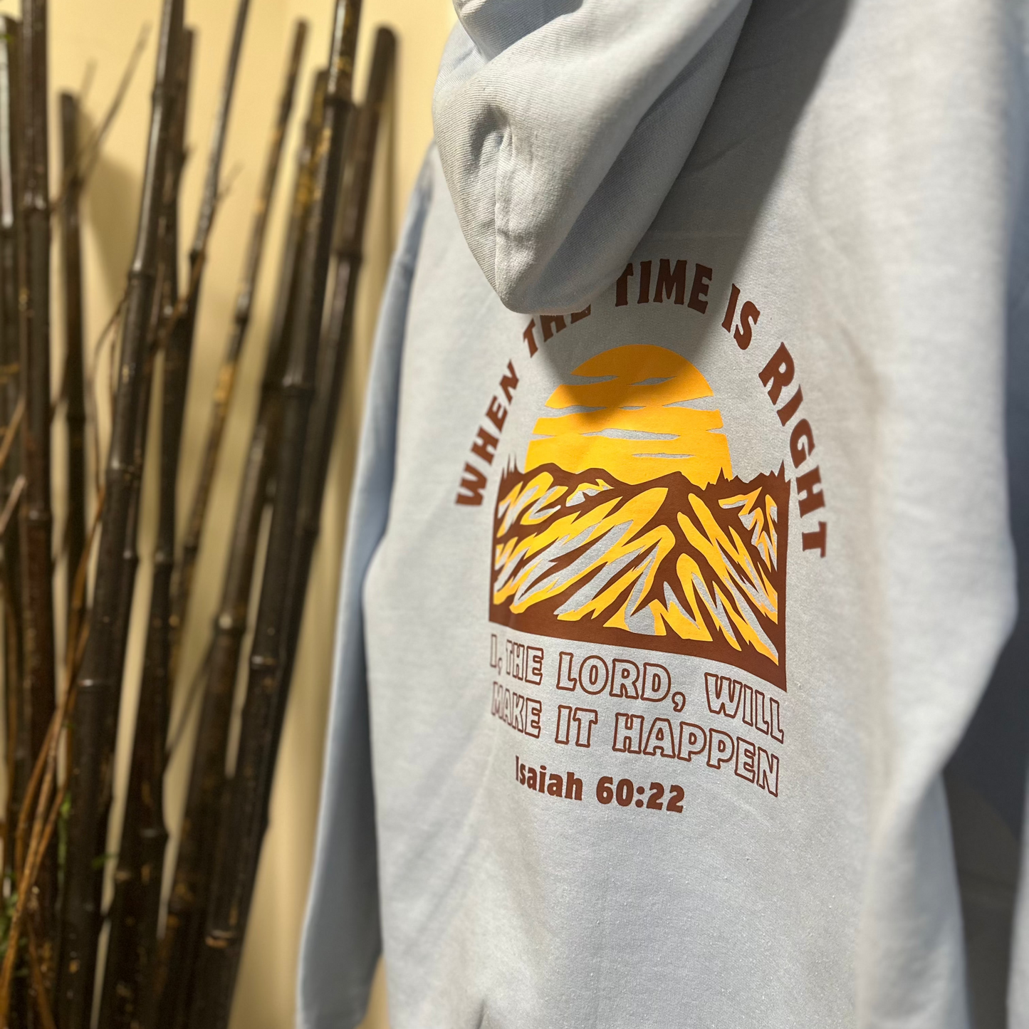 "Isaiah 60:22" Hooded Sweatshirt