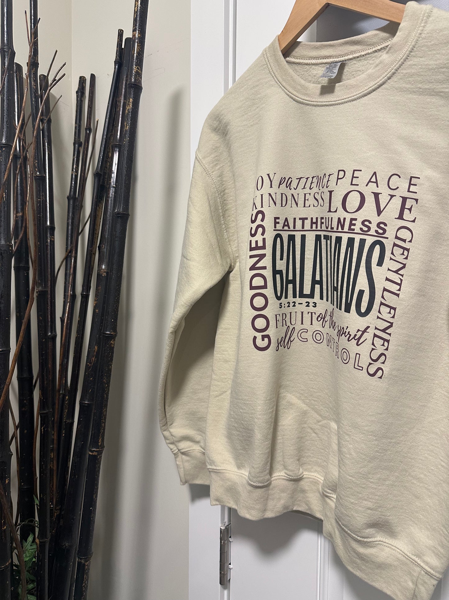 Fruit of the Holy Spirit Soft style Crewneck Sweatshirt