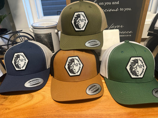 Lion of Judah Truckers Hat