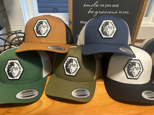 Lion of Judah Truckers Hat
