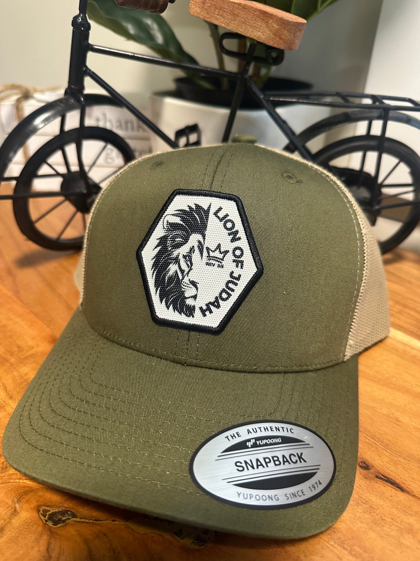 Lion of Judah Truckers Hat