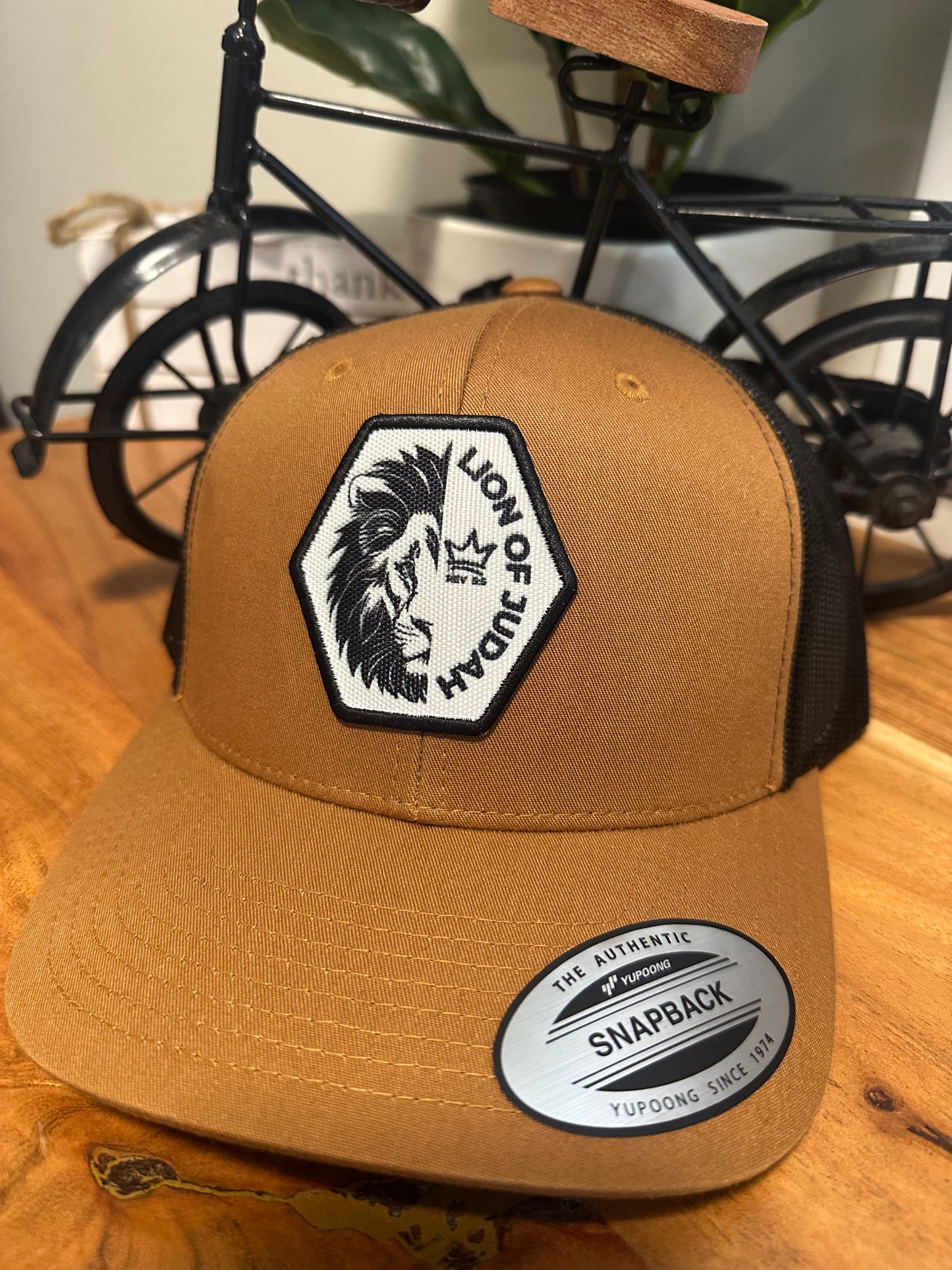 Lion of Judah Truckers Hat