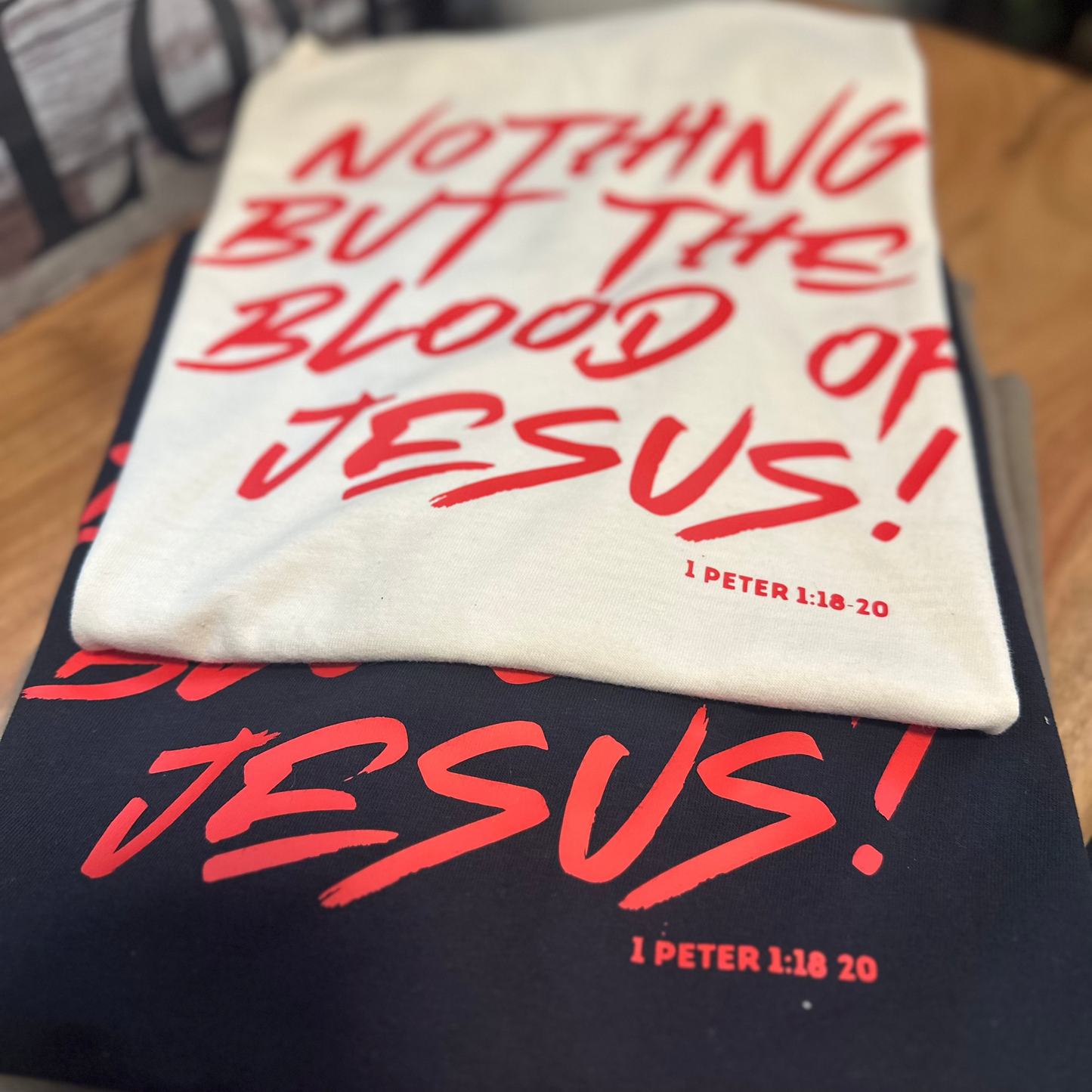 Nothing but the blood of Jesus