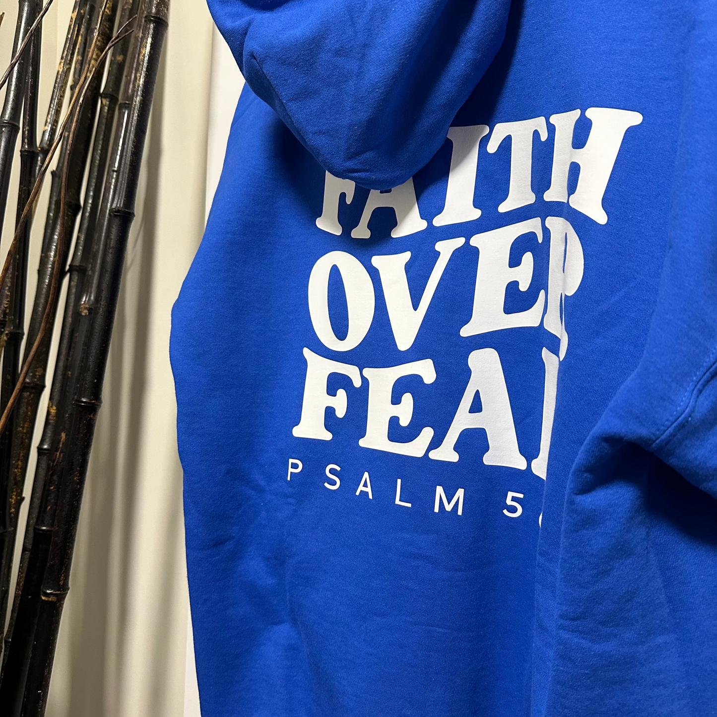 “Faith over fear" Hooded Sweatshirt