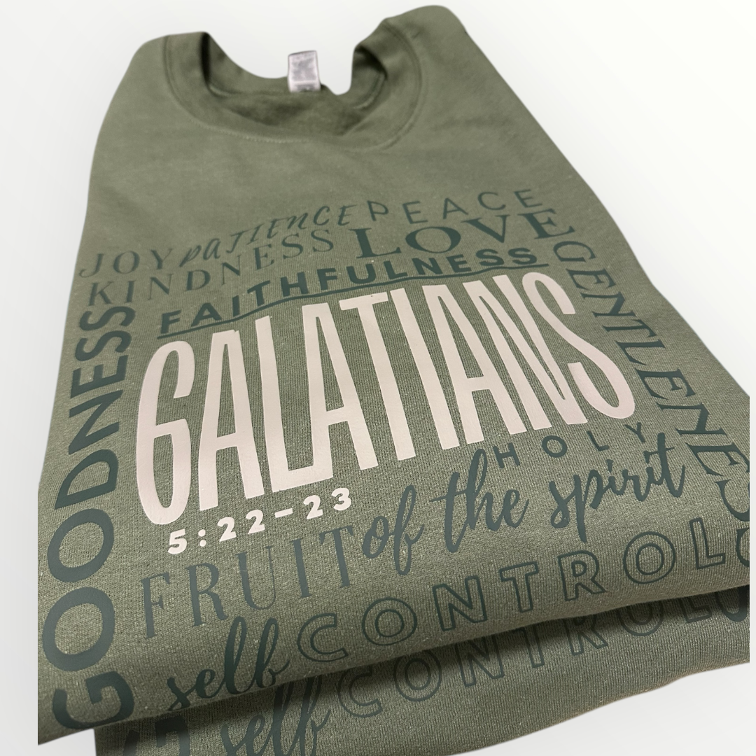 Fruit of the Holy Spirit Soft style Crewneck Sweatshirt