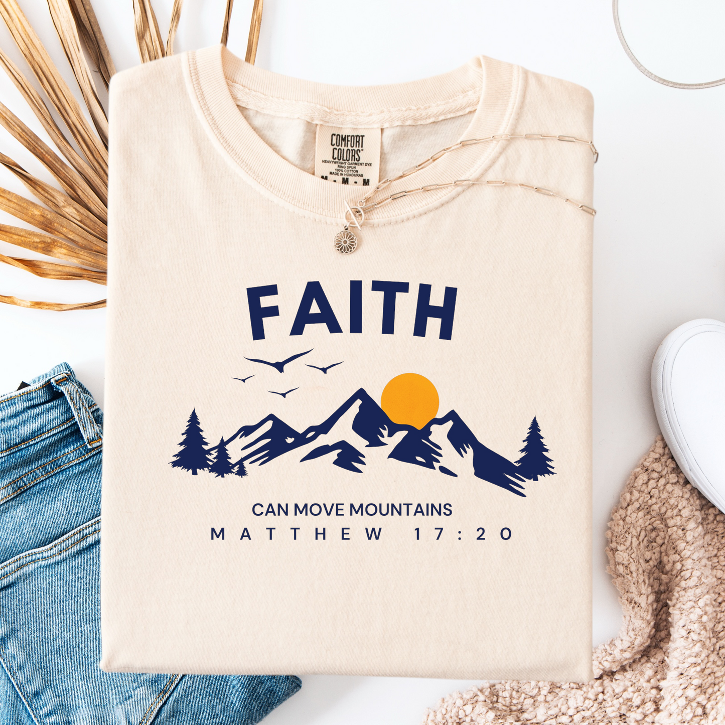 Faith can move mountains