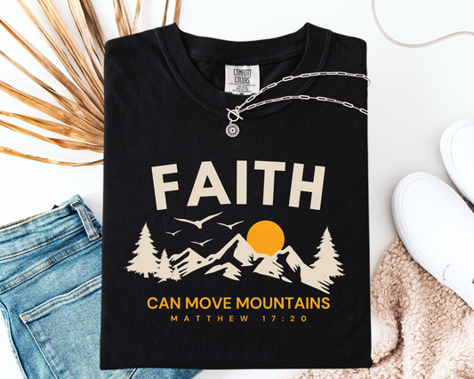 Faith can move mountains