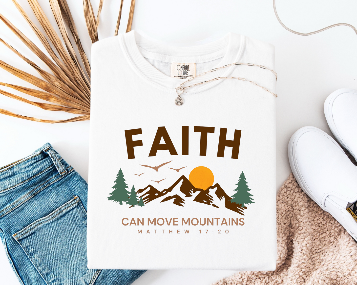 Faith can move mountains