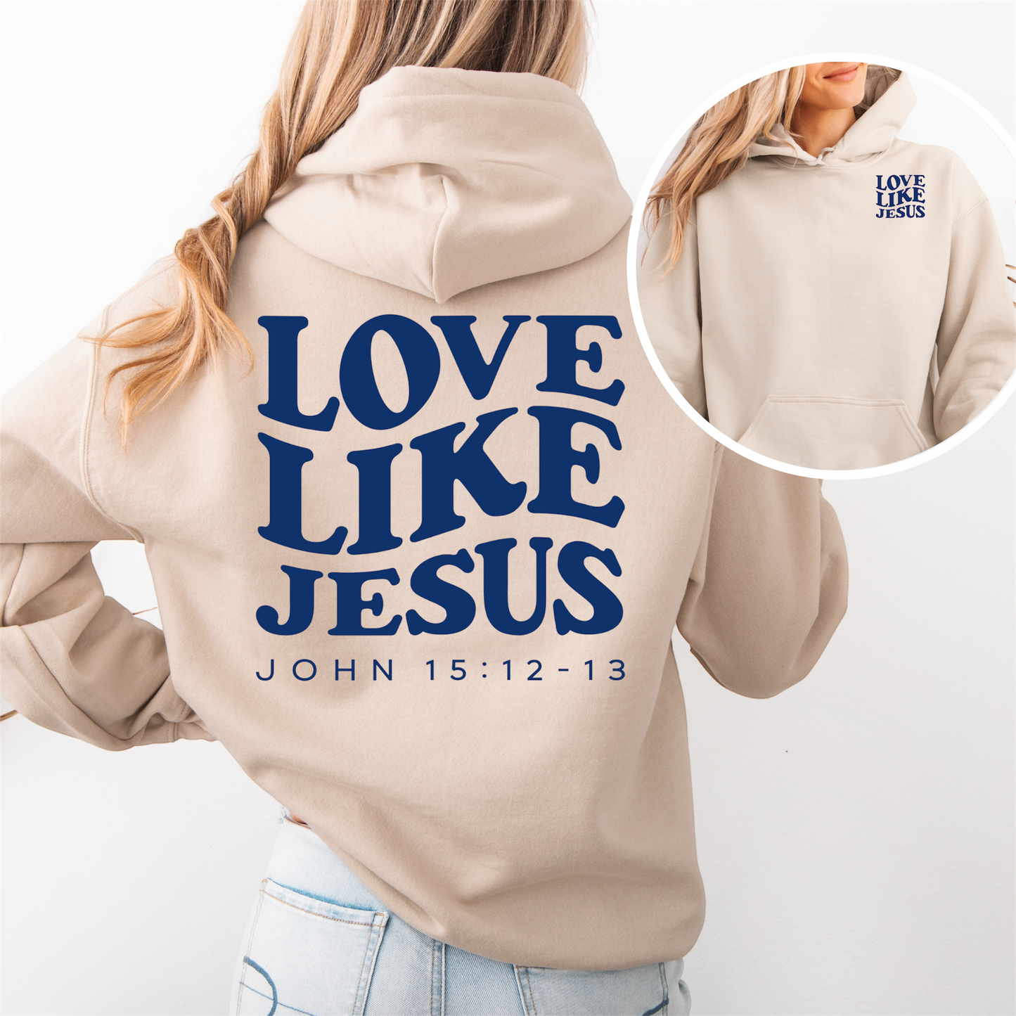 “Love Like Jesus™ Hooded Sweatshirt
