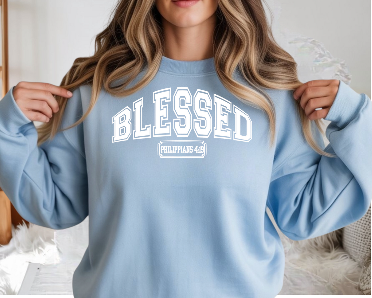 Varsity "Biblical Affirmation" Sweatshirt