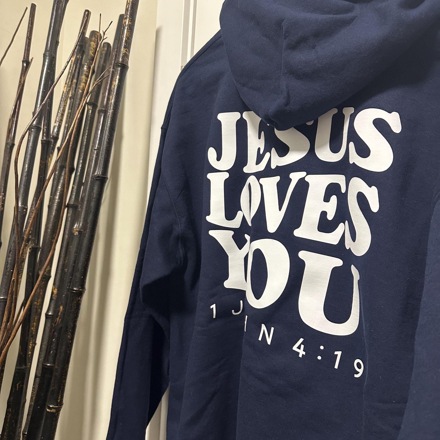 “Jesus Loves You" Hooded Sweatshirt
