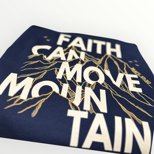 Faith can move mountain Soft style Hooded Sweatshirt