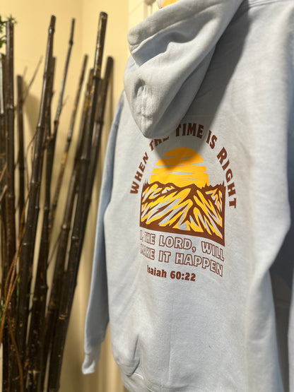 "Trust in the Lord with all your heart" Hooded Sweatshirt