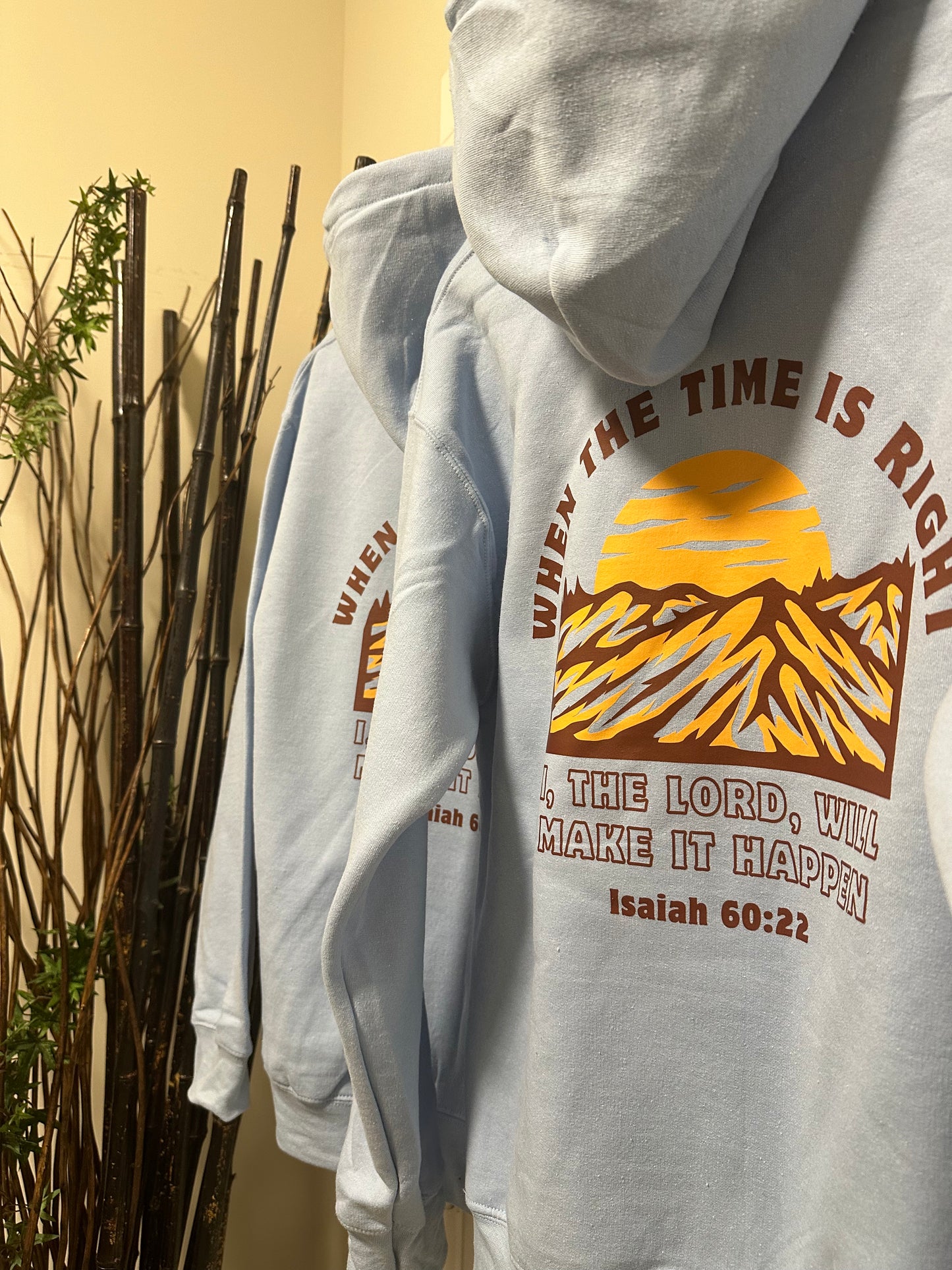 "Trust in the Lord with all your heart" Hooded Sweatshirt