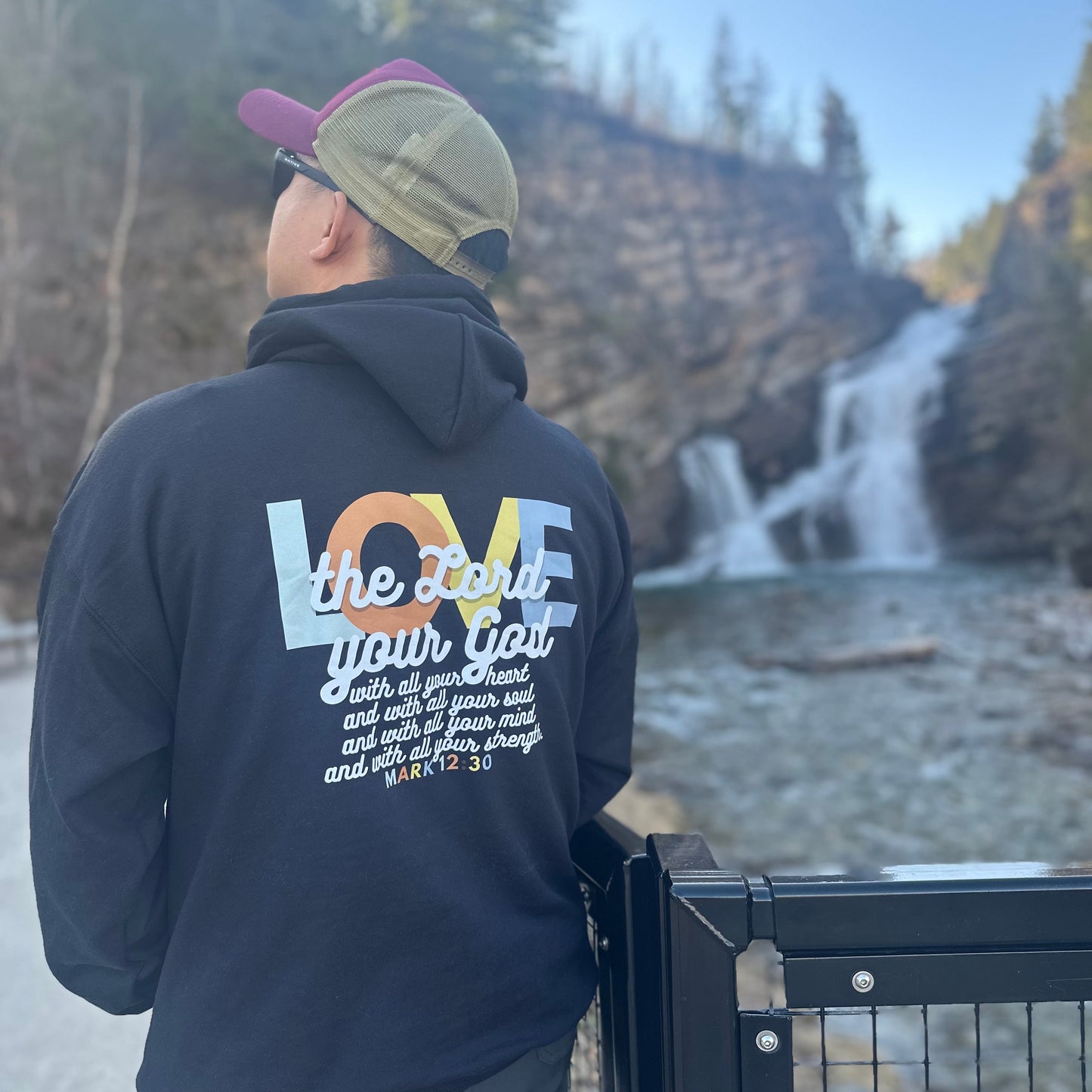"Greatest Commandment" Hooded Sweatshirt