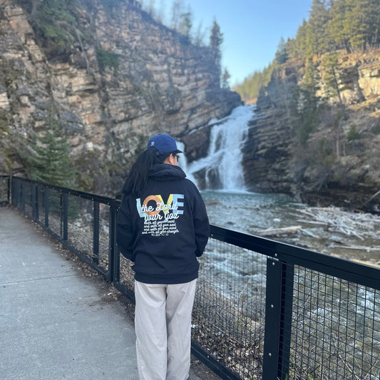 Love the Lord your God Hooded Sweatshirt