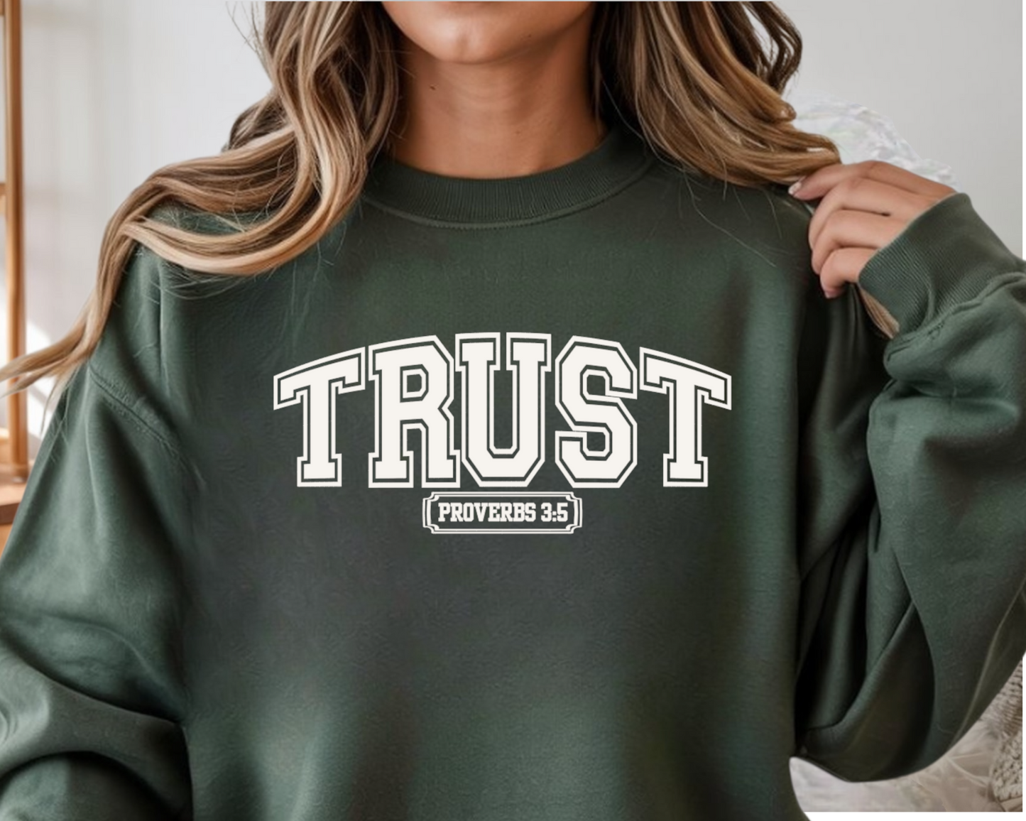 Varsity "Biblical Affirmation" Sweatshirt