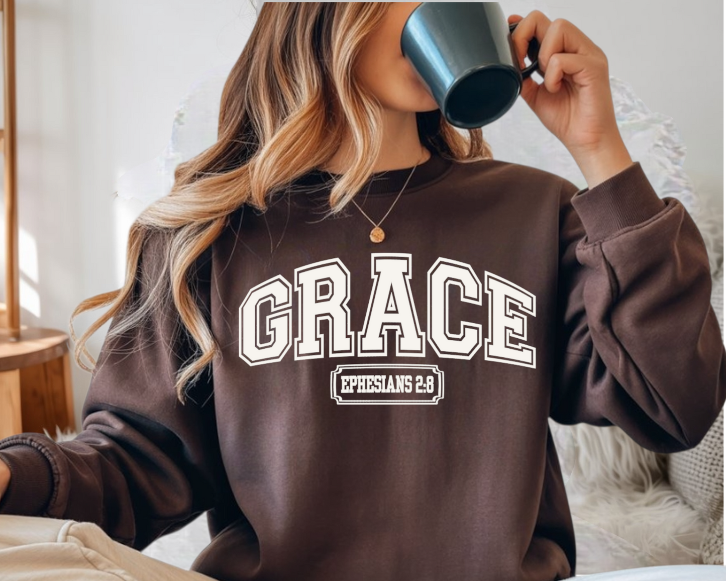 Varsity "Biblical Affirmation" Sweatshirt