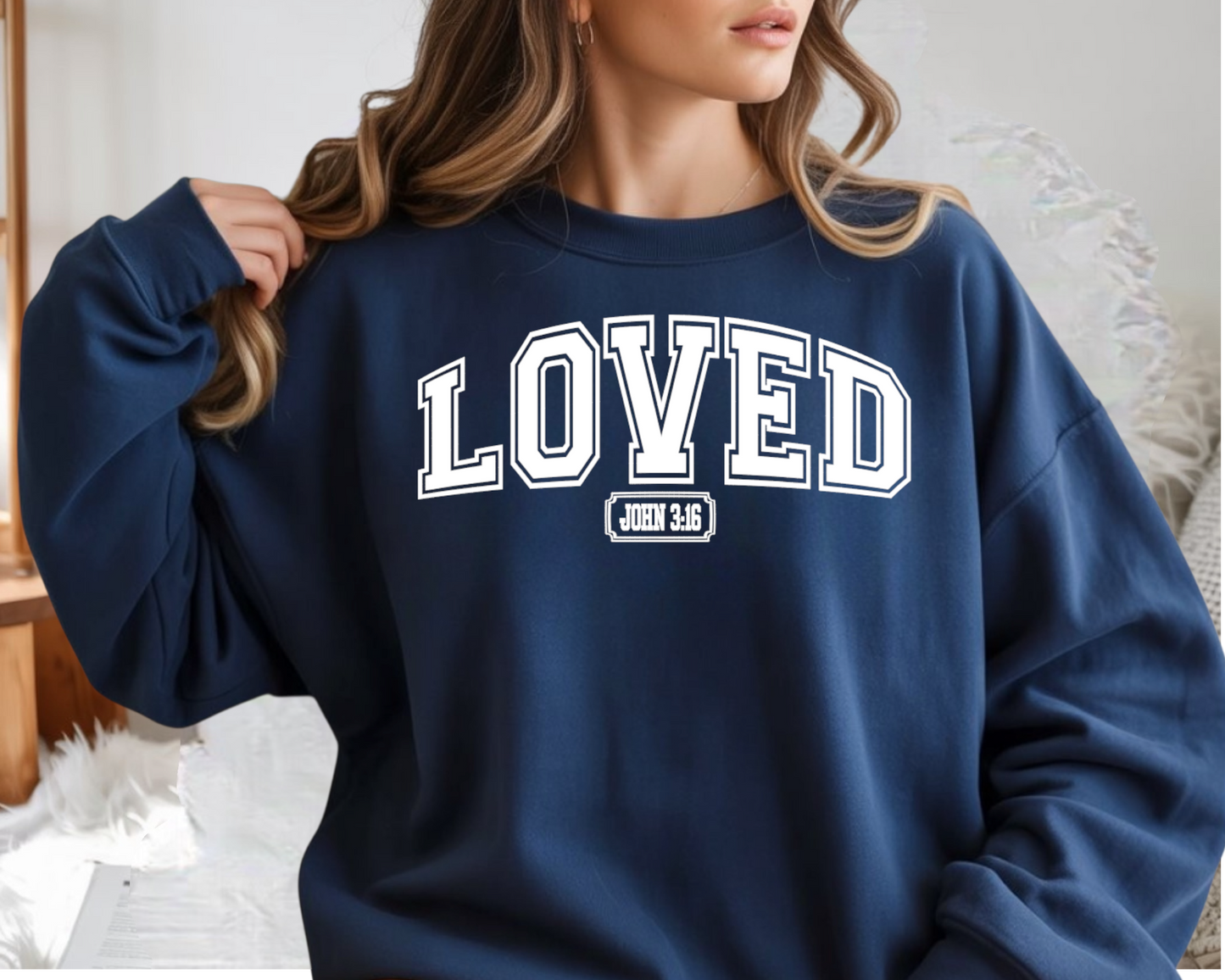 Varsity "Biblical Affirmation" Sweatshirt