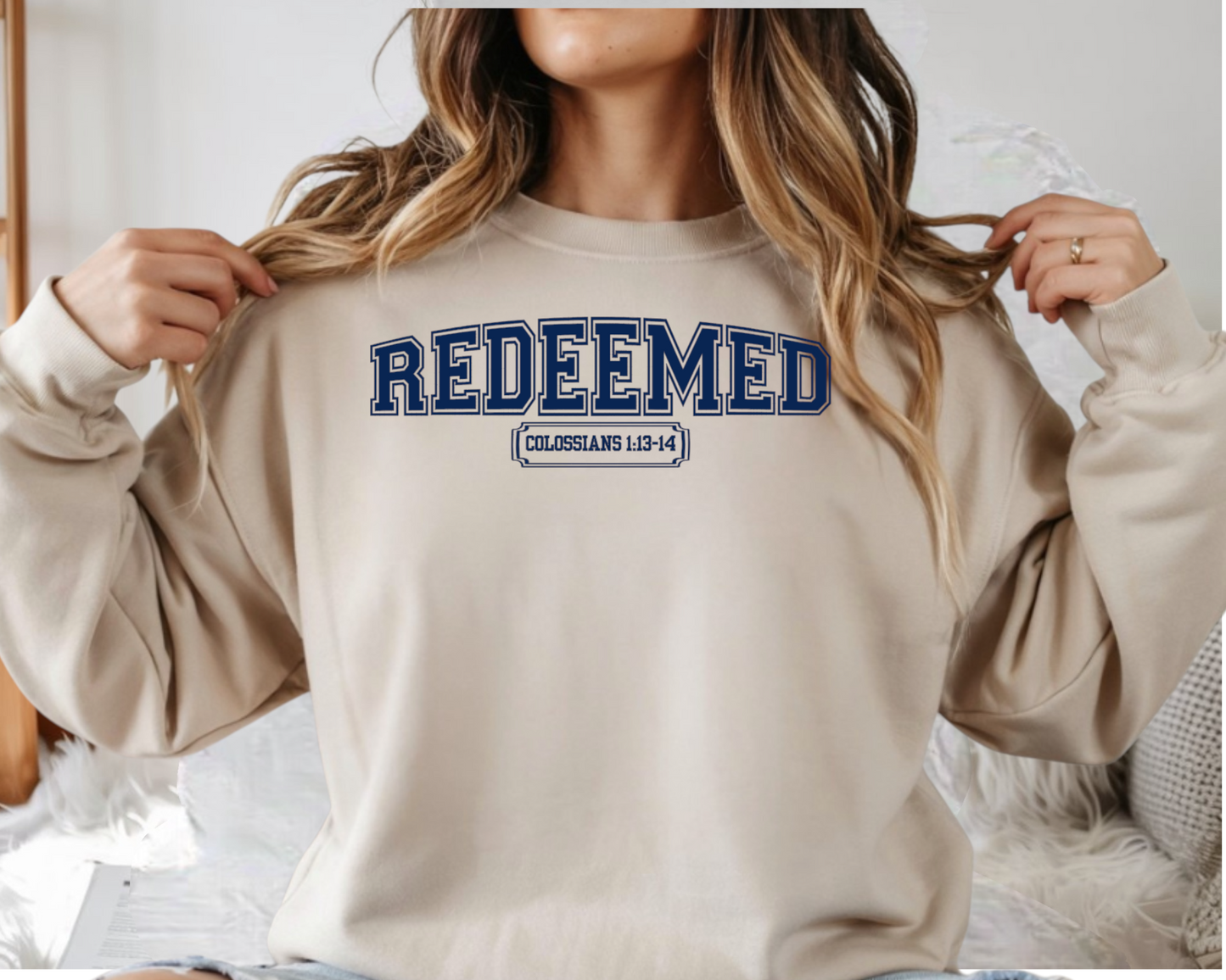 Varsity "Biblical Affirmation" Sweatshirt