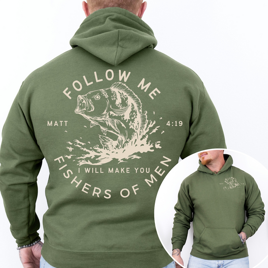 "Fishers of Men" Hooded Sweatshirt