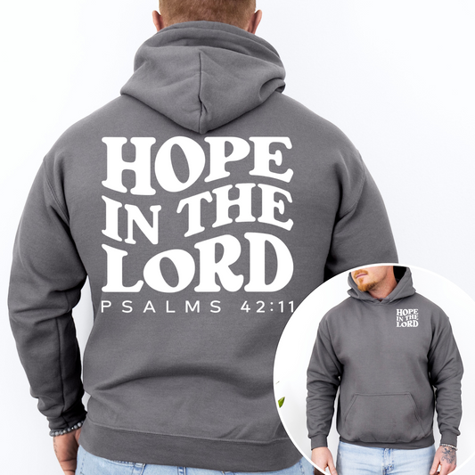"Hope in the Lord" Hooded Sweatshirt