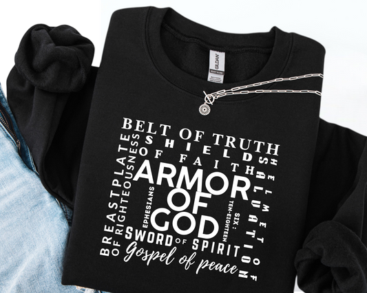 "Armor of God"  Crewneck Sweatshirt