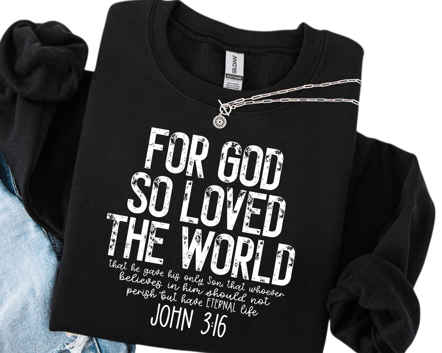 John 3:16 Sweatshirt Crewneck