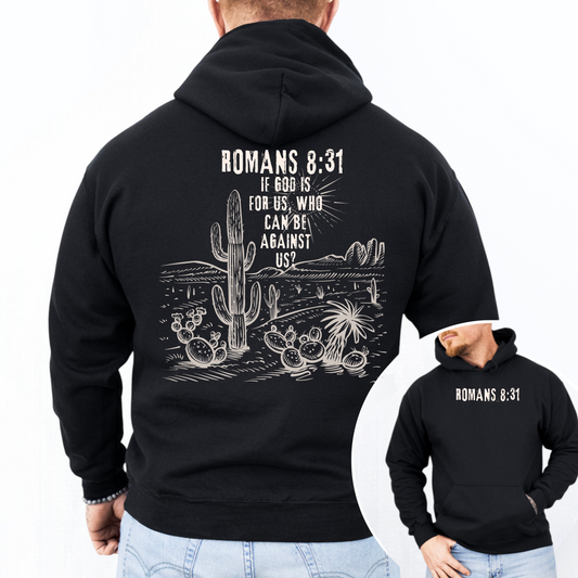 If God is for us Hooded Sweatshirt