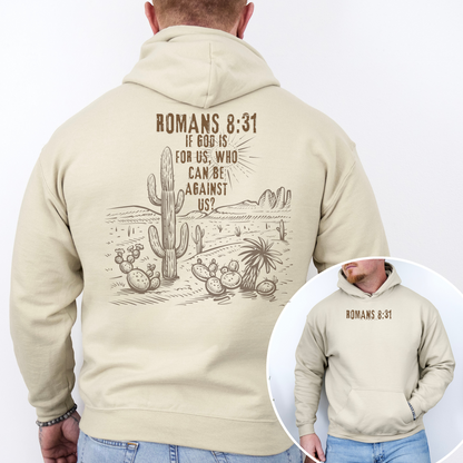 If God is for us Hooded Sweatshirt