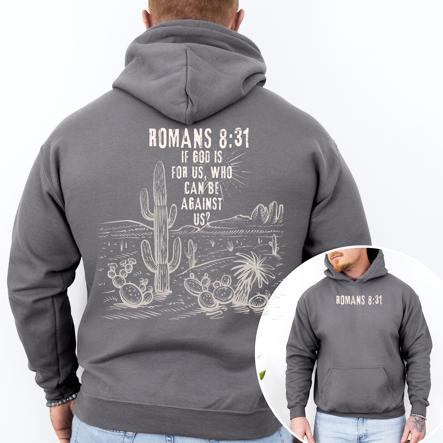 If God is for us Hooded Sweatshirt