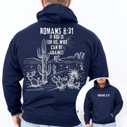 If God is for us Hooded Sweatshirt
