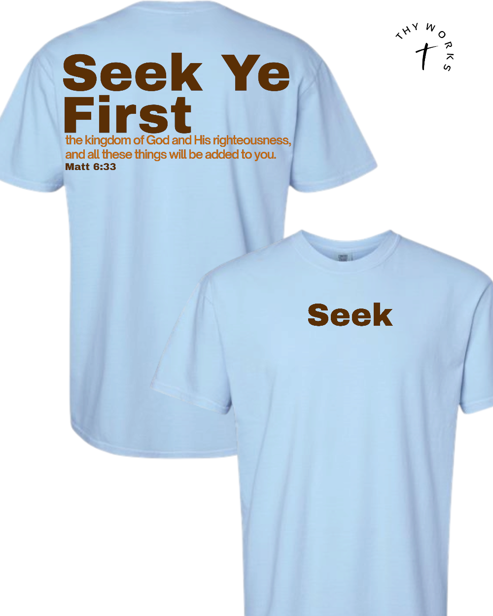 Seek Ye first