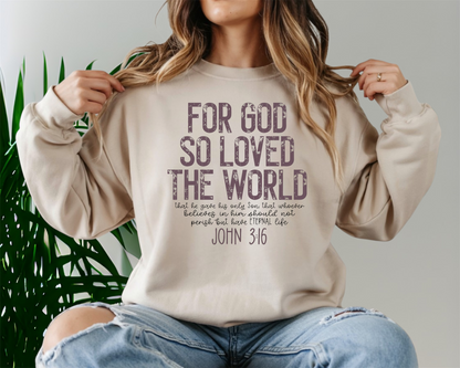 John 3:16 Crewneck