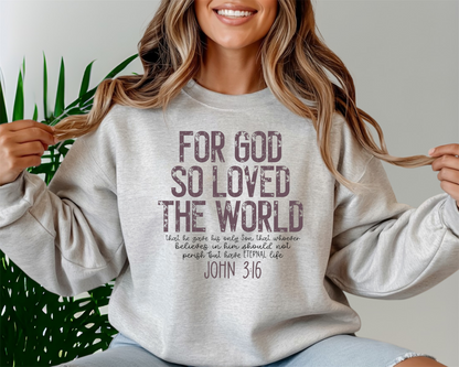 John 3:16 Crewneck