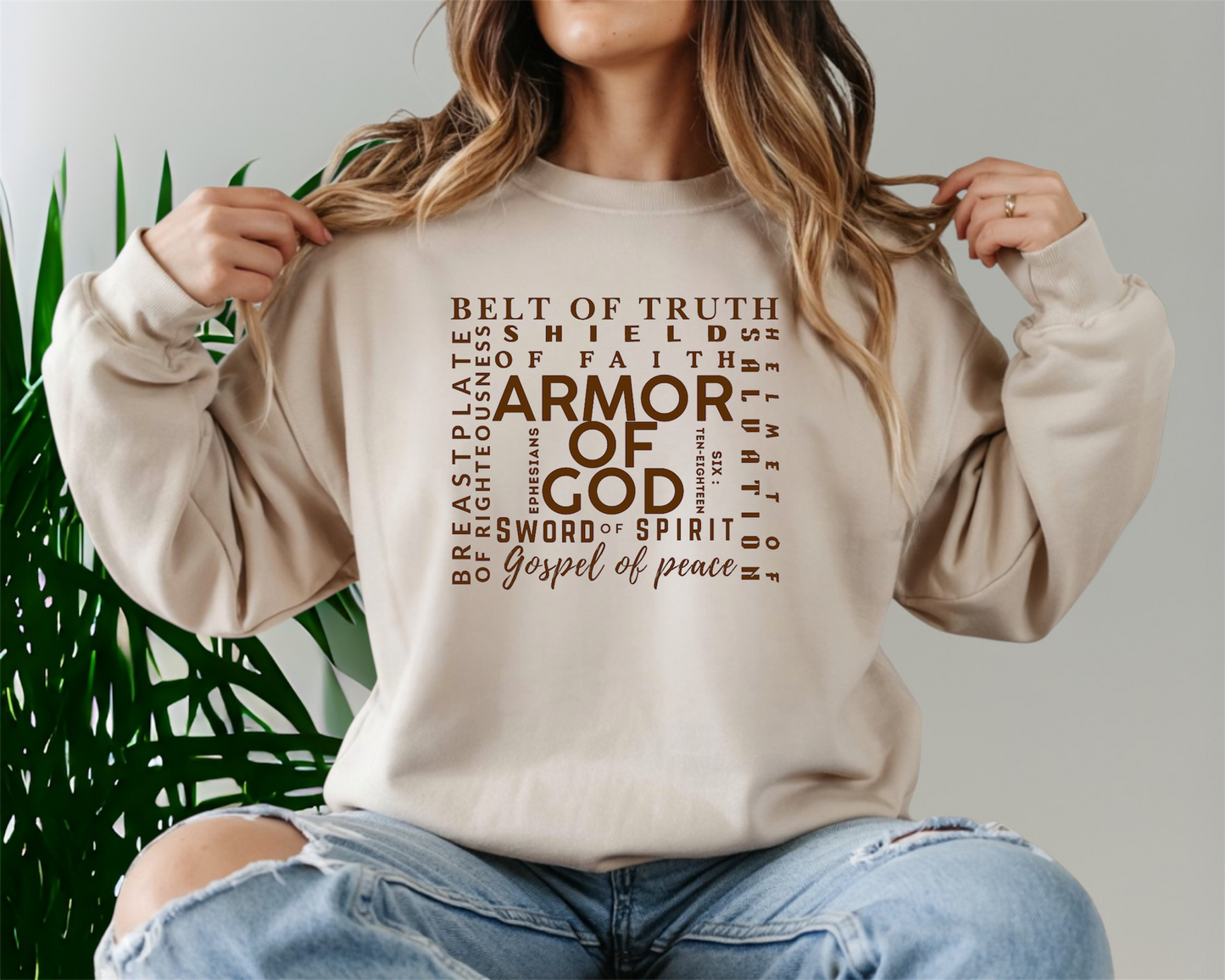 Armor of God  Crewneck Sweatshirt
