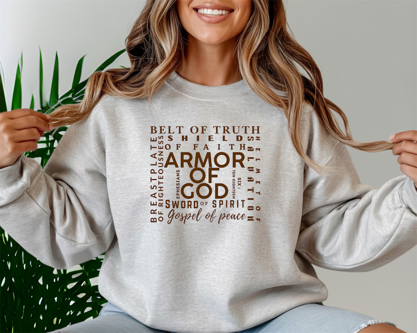 Armor of God  Crewneck Sweatshirt