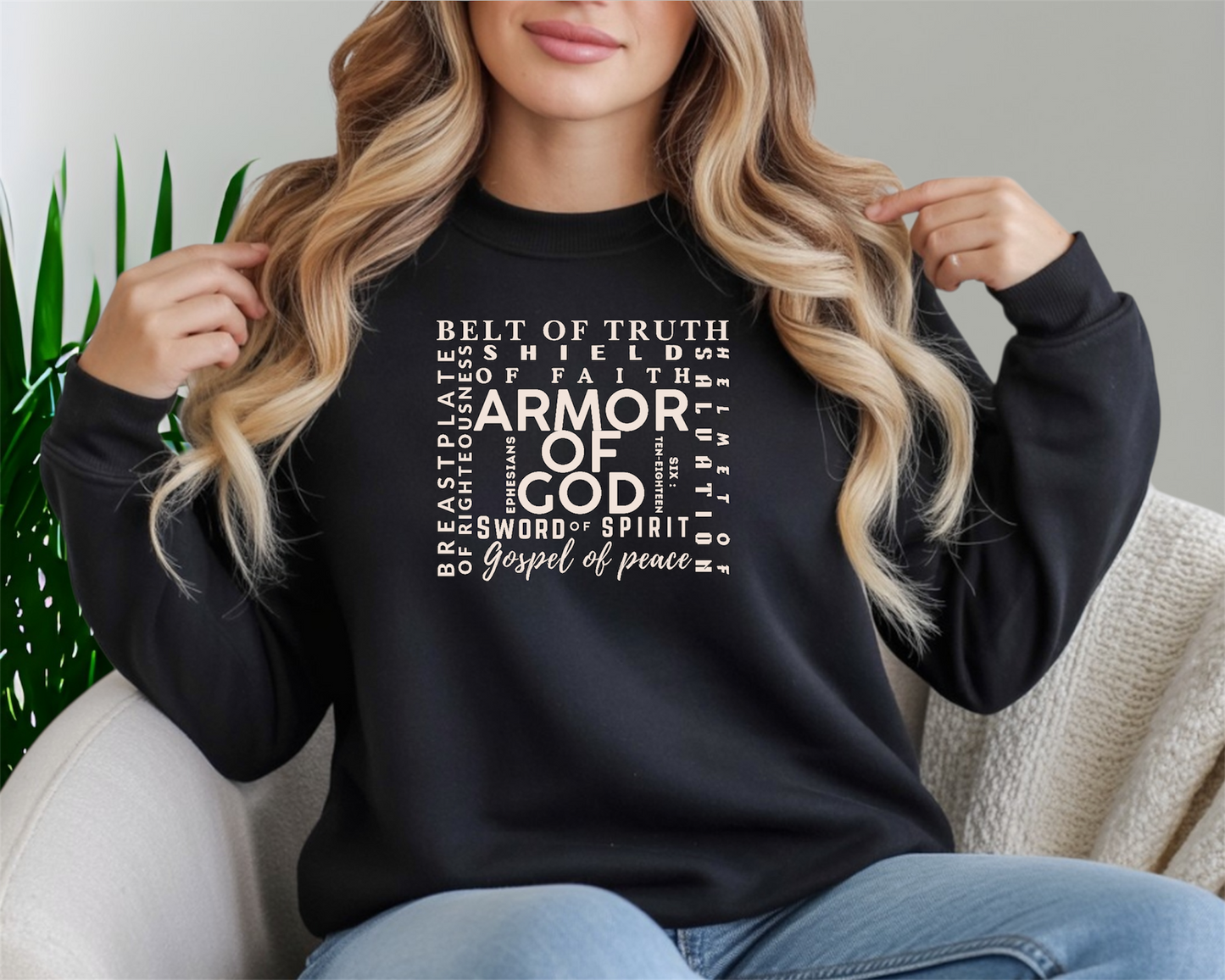 Armor of God  Crewneck Sweatshirt