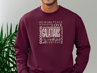 Fruit of the Holy Spirit Soft style Crewneck Sweatshirt